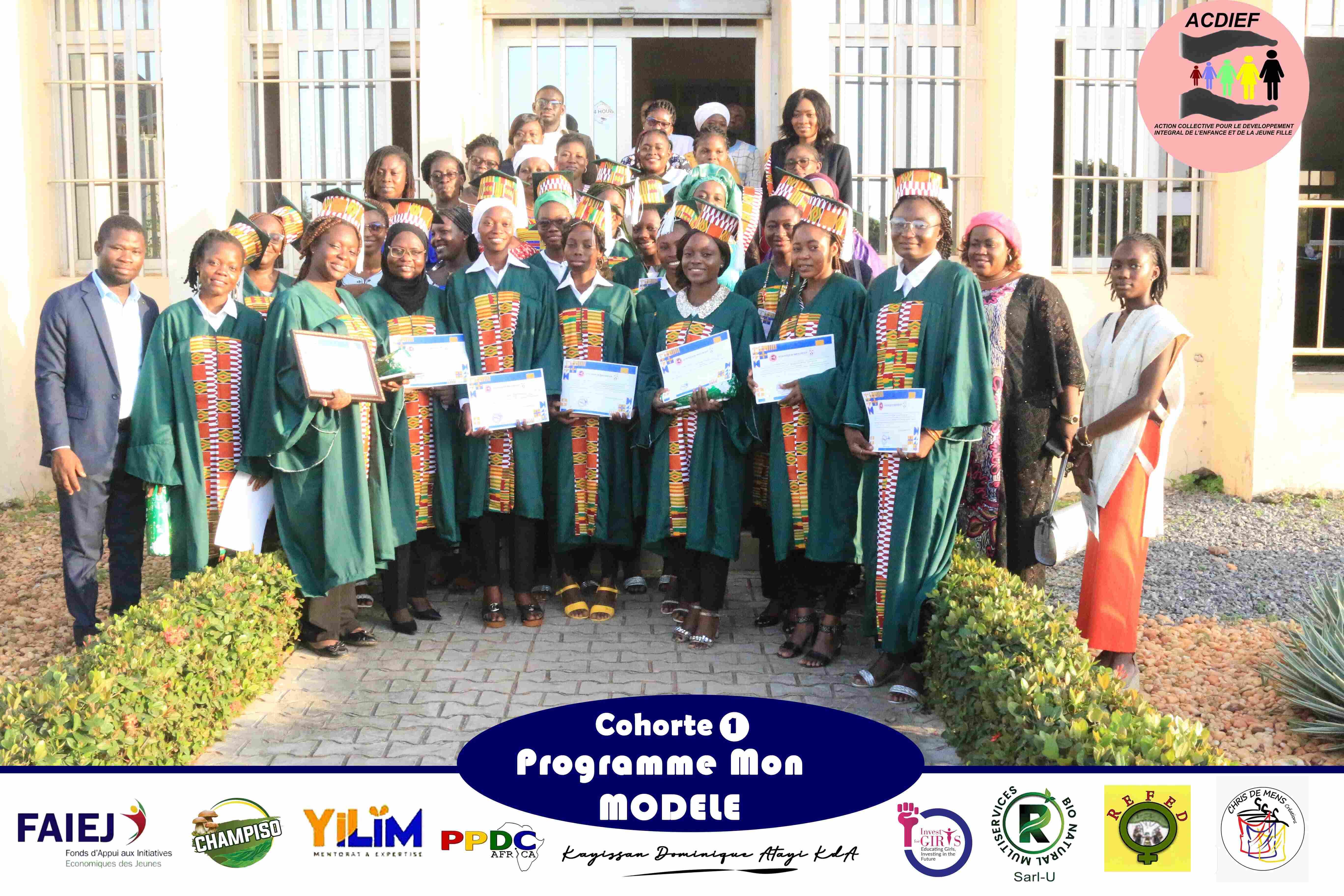 PREMIERE COHORTE DU PROGRAMME MON MODELE : Cérémonie de Clôture